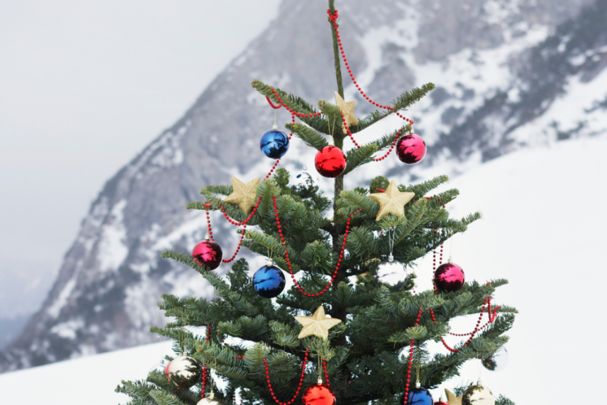Kerst op de piste
